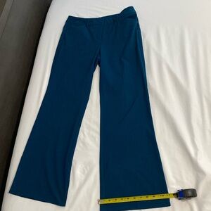 Teal size 6 low-rise business casual dress pants